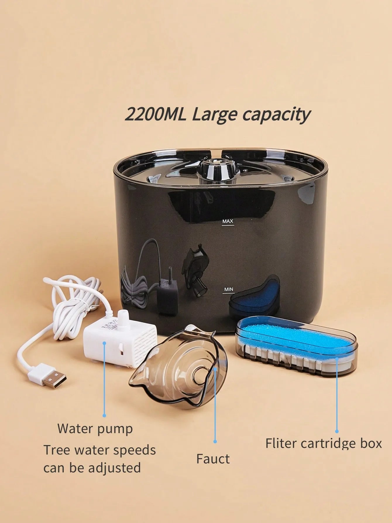 ZovaFountian - Ultra Water Fountian