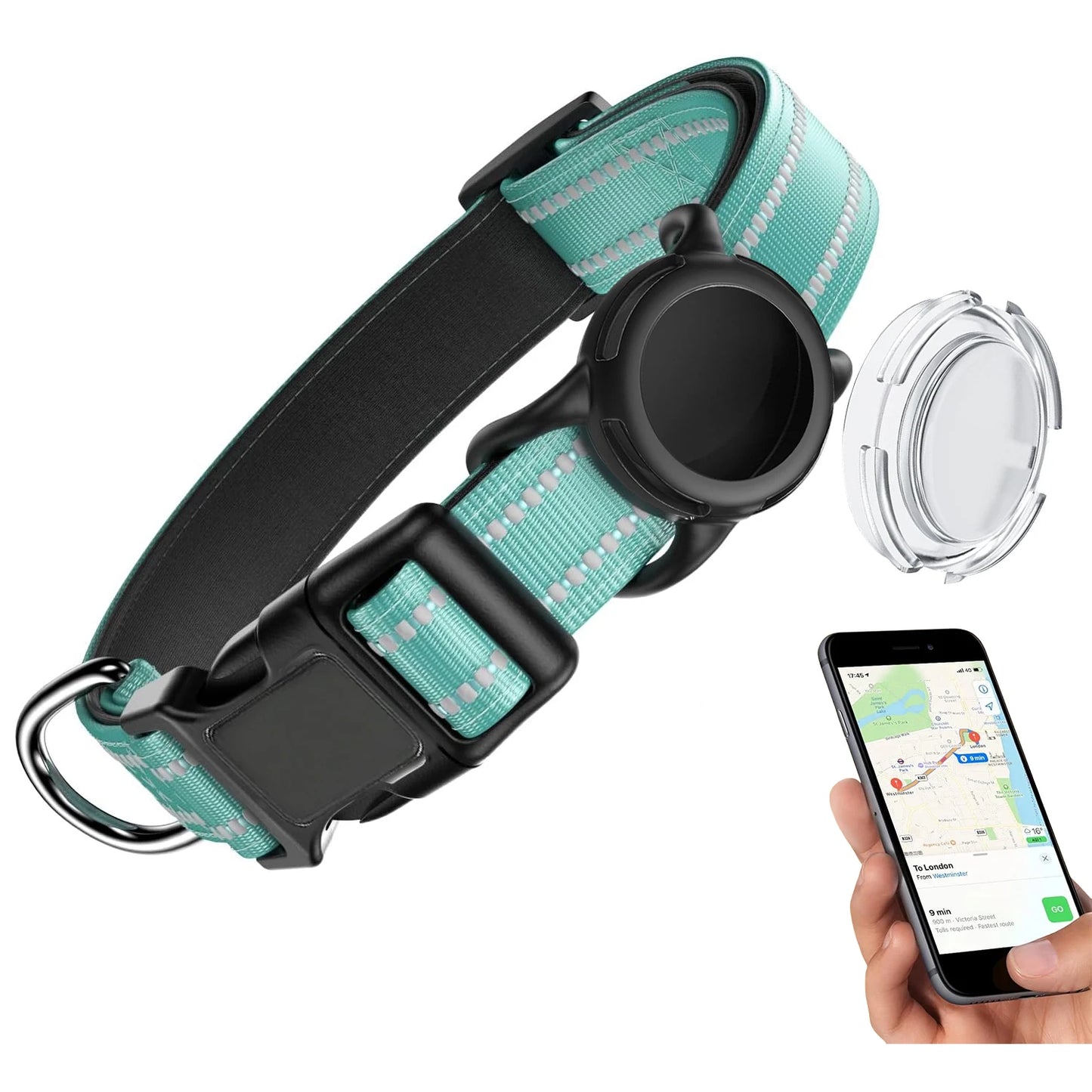 Waterproof Air Tag Dog Collar