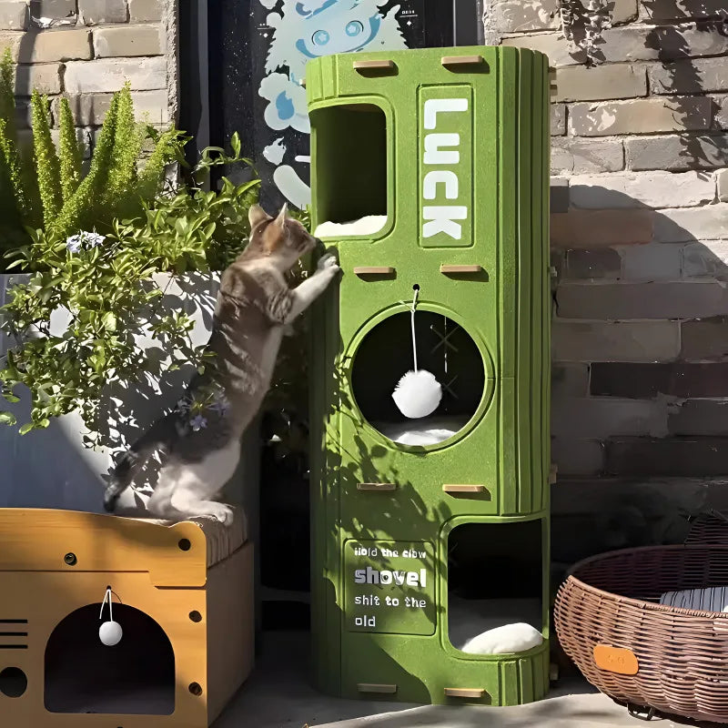 Multi-Layer Cat House