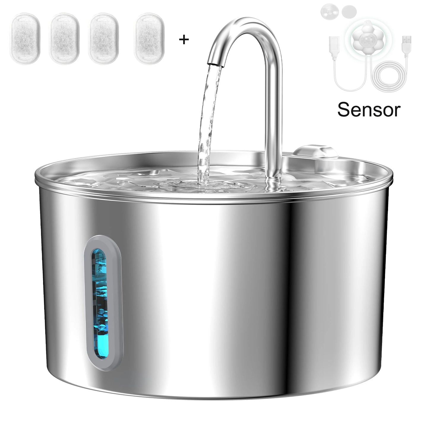 Smart Dispenser For Cats Dog Dry Food Bowl