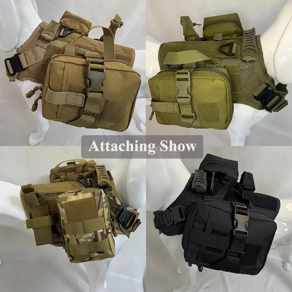 ZovaPouch - 2 tactical pouches + 1 belt