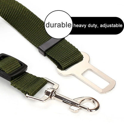 Adjustable Dog Car Seat Belt Harness