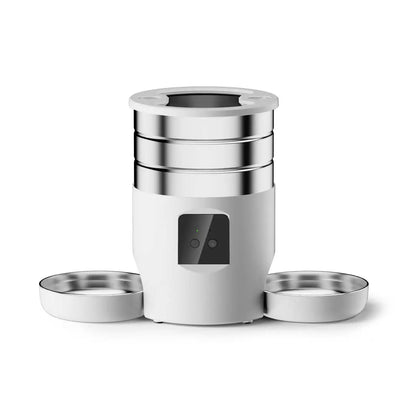 Smart Dispenser For Cats Dog Dry Food Bowl