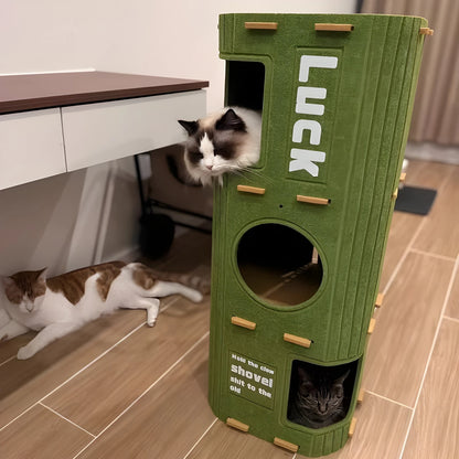 Multi-Layer Cat House