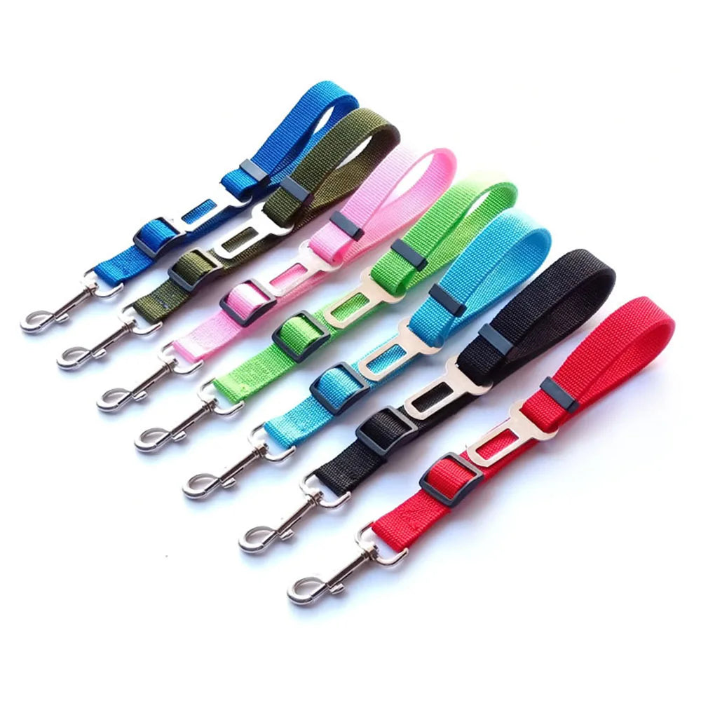Adjustable Dog Car Seat Belt Harness