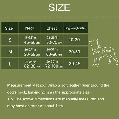 Tactical Dog Harness Medium/Large