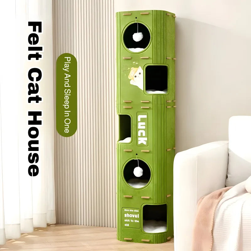 Multi-Layer Cat House