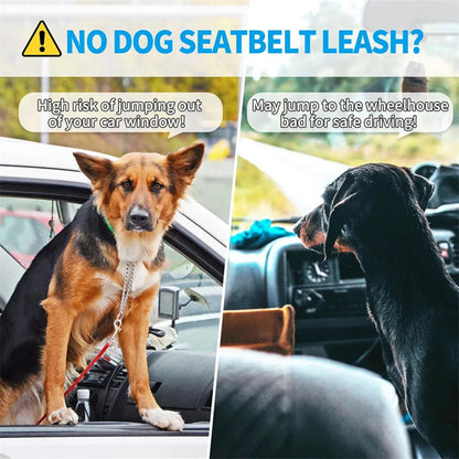 Adjustable Dog Car Seat Belt Harness