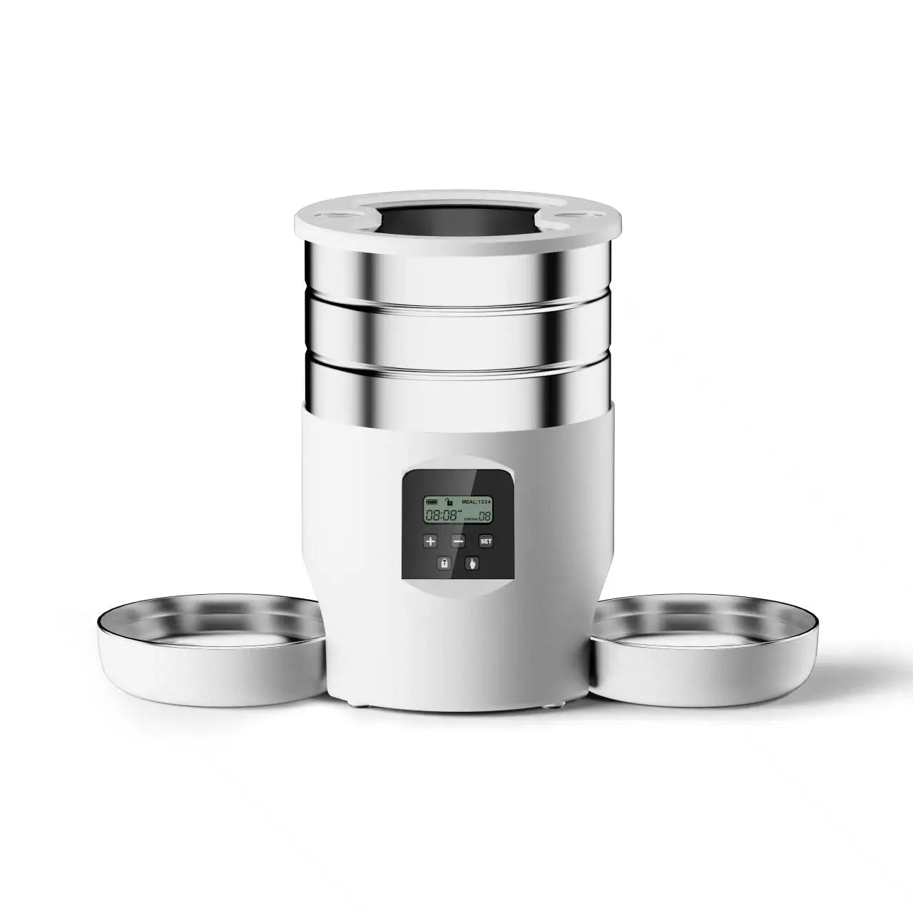 Smart Dispenser For Cats Dog Dry Food Bowl