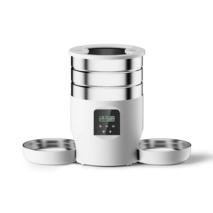 Smart Dispenser For Cats Dog Dry Food Bowl