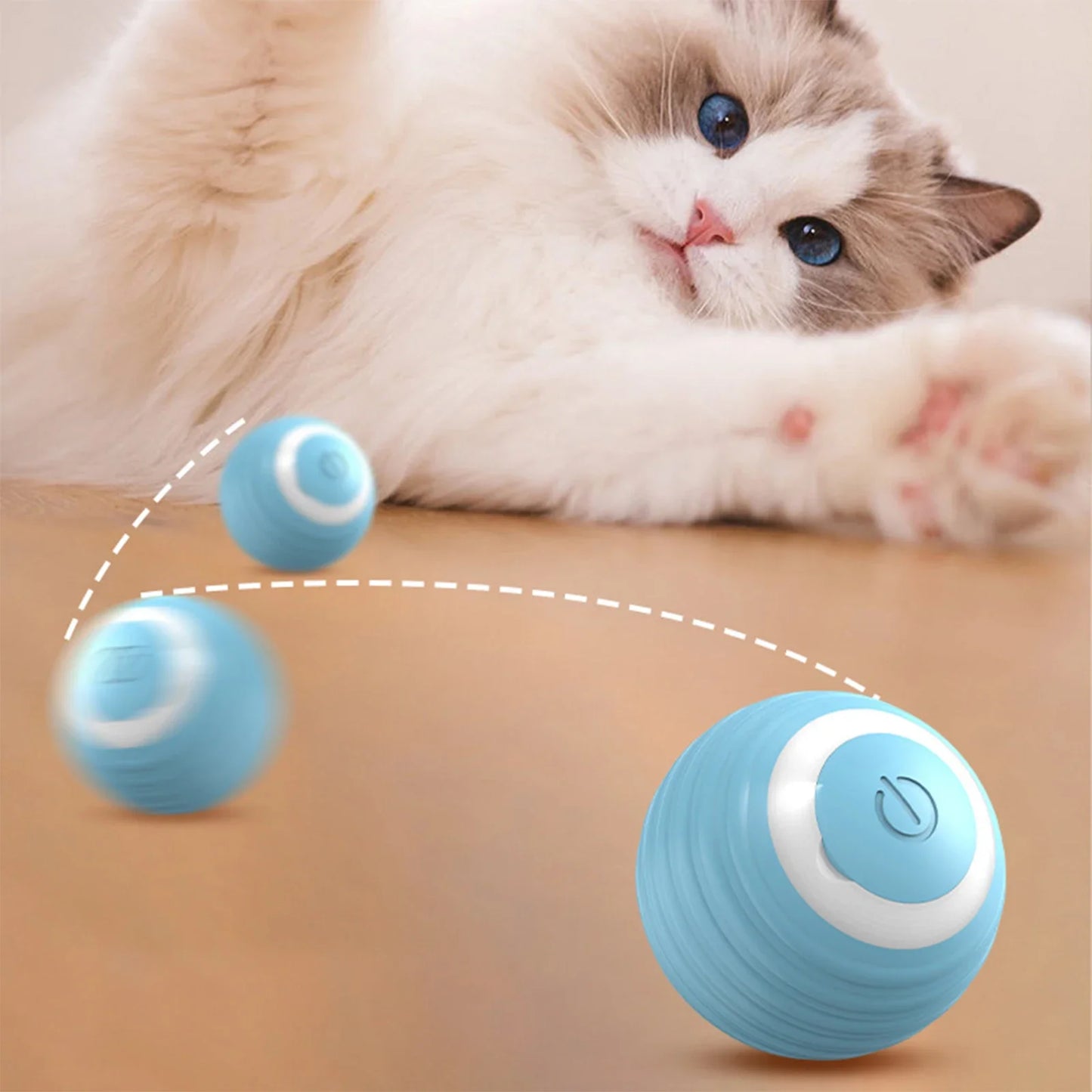 Interactive Cat Ball