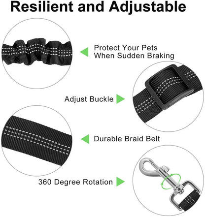 Adjustable Dog Car Seat Belt Harness