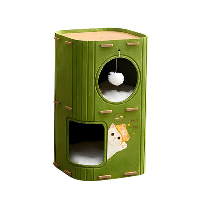 Multi-Layer Cat House