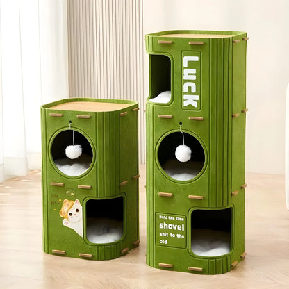 Multi-Layer Cat House