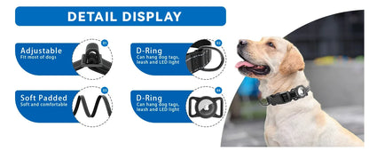 Waterproof Air Tag Dog Collar